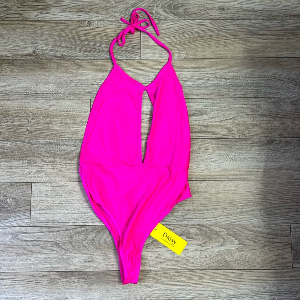 Neon Pink Bodysuit